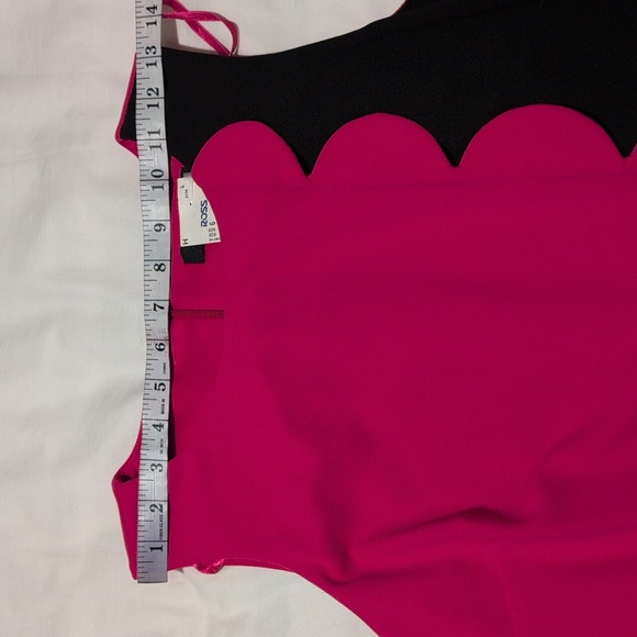 GLAMOUR women's Pink/Black dress. - Picture 4 of 9